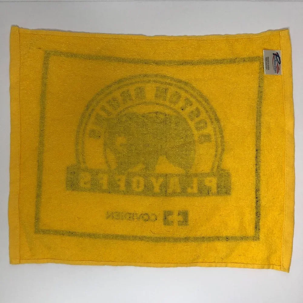 Boston Bruins Playoff Logo Towel Sporty Athletic Collectible